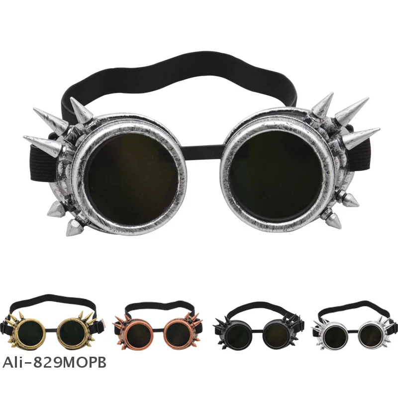 

【P】Мотоциклетные ретро очки в стиле стимпанк, очки для водителя, готические солнцезащитные очки, защитные очки, украшения, несколько моделей, инструмент для наряда