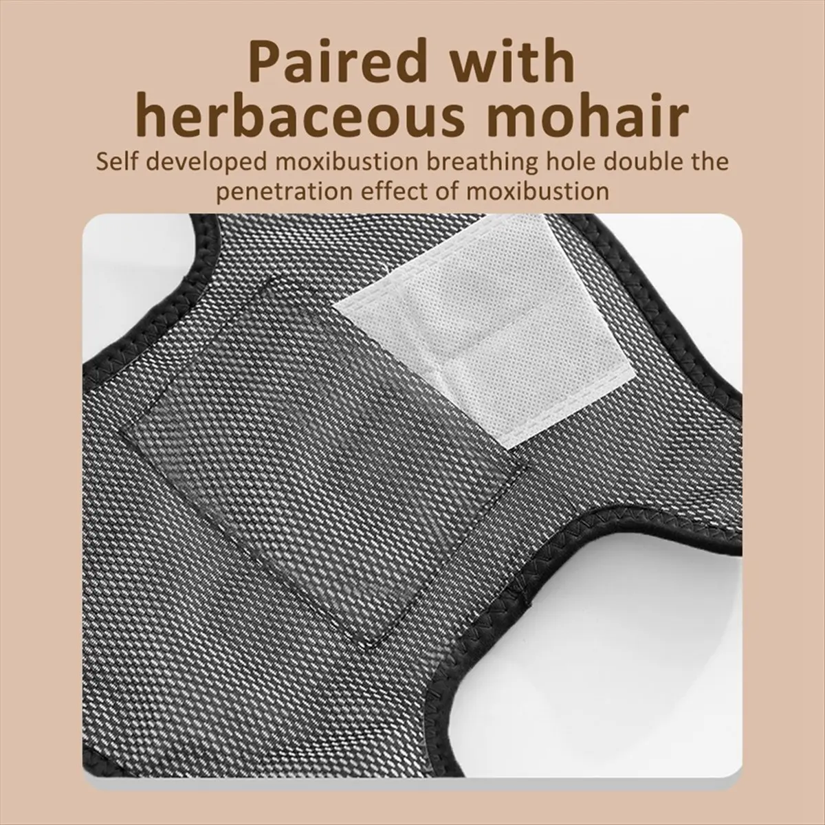 مجموعة واحدة من وسادات الركبة للتدفئة الكهربائية، مدلك ذاتي التسخين لجهاز علاج آلام الساقين المزمنة، النوع أ