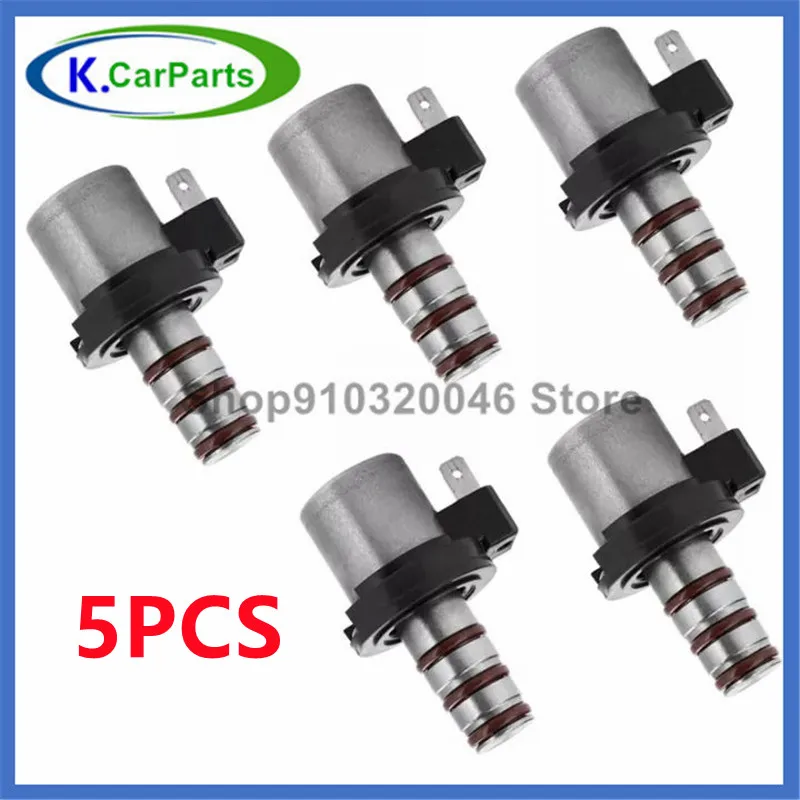 5pcs R4A41 F4A51 F4A41 F4A42 Transmission Shift Solenoid Kit Set for Kia Mitsubishi Hyundai MD758981 46313 39051 4631339051