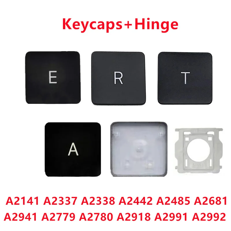 

Keycaps Keys + Hinge For Macbook Pro Air 13" 14" 16" Key Cap A2141 A2337 A2338 A2442 A2485 A2681 A2941 A2779 A2992 A3114 A3113