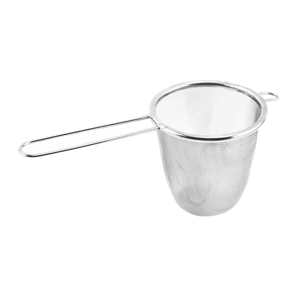 

Extra Large Stainless Steel Tea Strainer Fine Mesh Strainer for Brewing Tea Pasta Vegetables Frying Skimmer Spoon Soup Dumpling