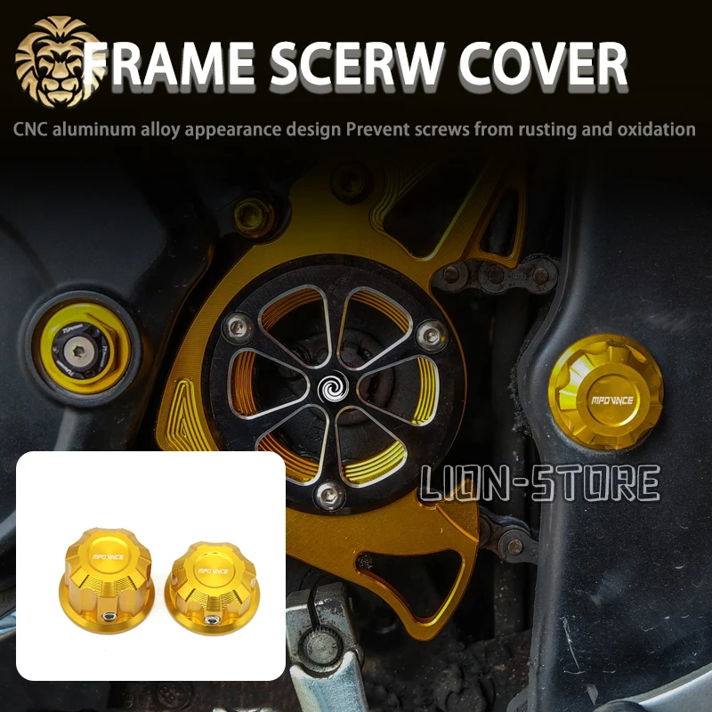 

ДЛЯ YAMAHA R15(V2 V3 V4) R15M MT15 XSR155 2015 2018 2019 2020 2021 2022 2023 2024 Крышка винта рамы аксессуары для мотоциклов