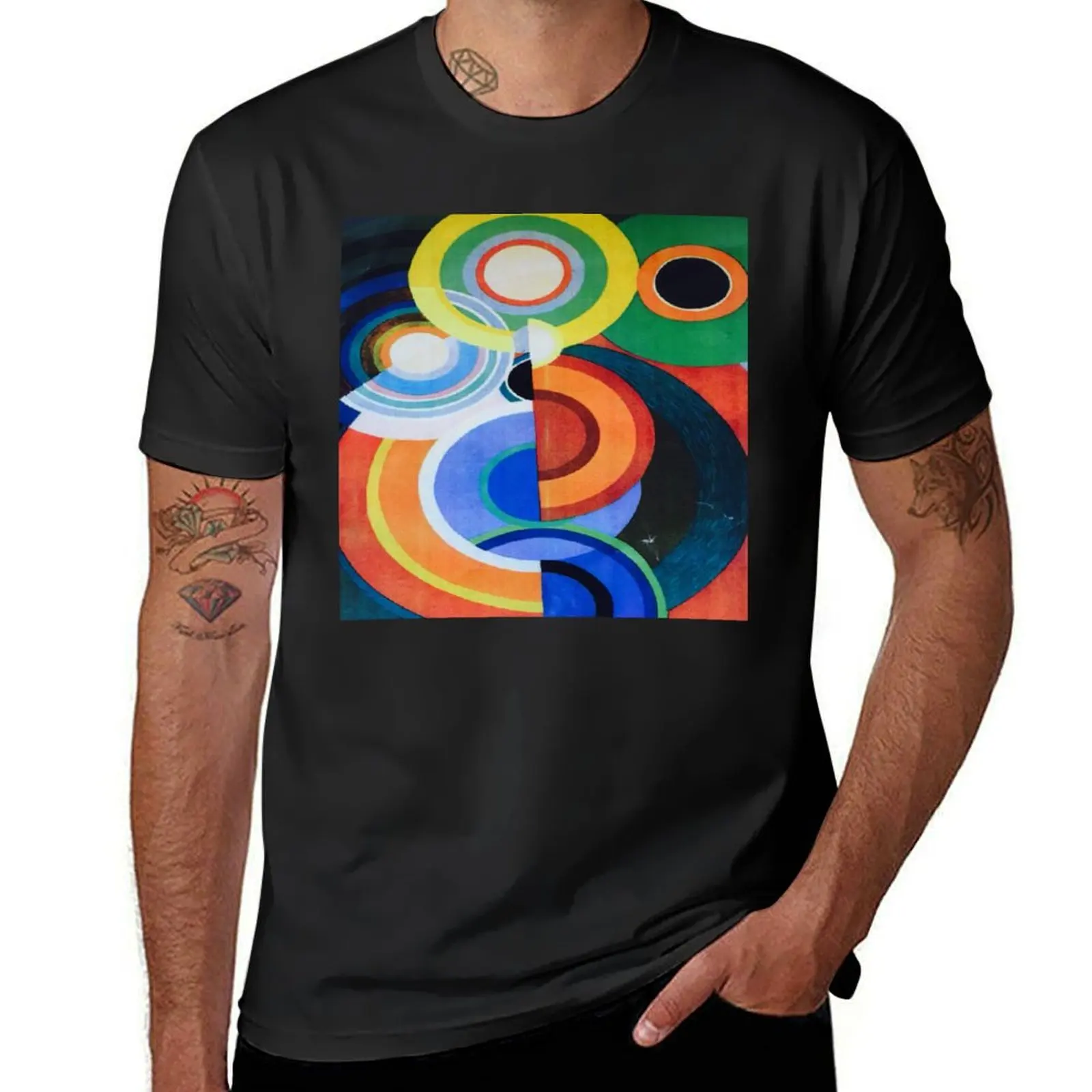 Sonia Delaunay: A Symphony in Color T-Shirt cute tops Short sleeve tee graphics korean fashion mens graphic t-shirts