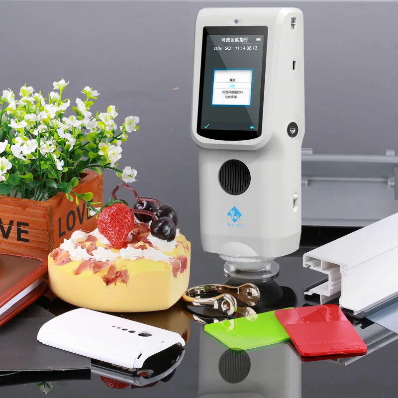 3NH Sanenchi DR-10 Color Difference Tester Plastic Paint Color Tester Portable Handheld Spectrophotometer