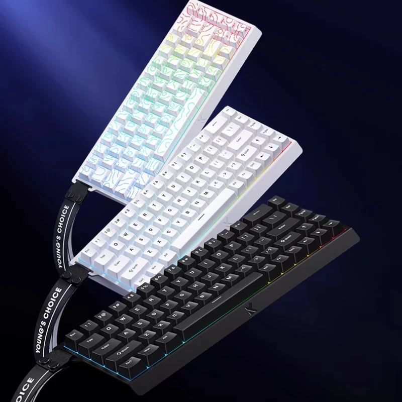 MCHOSE ACE60 Pro Magnetic Axis Mechanical Keyboard Esports Grade Chip Hall Sensor Customized Gaming Keyboard Laptop Accessories
