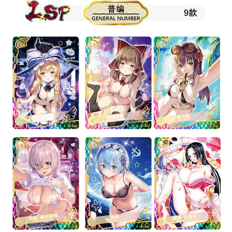 NEW Goddess Story Collection Cards Booster Box Girls Party Ultra Rare Hidden Swimsuit Series SEXR PSR Card Playing Game Toy Gift