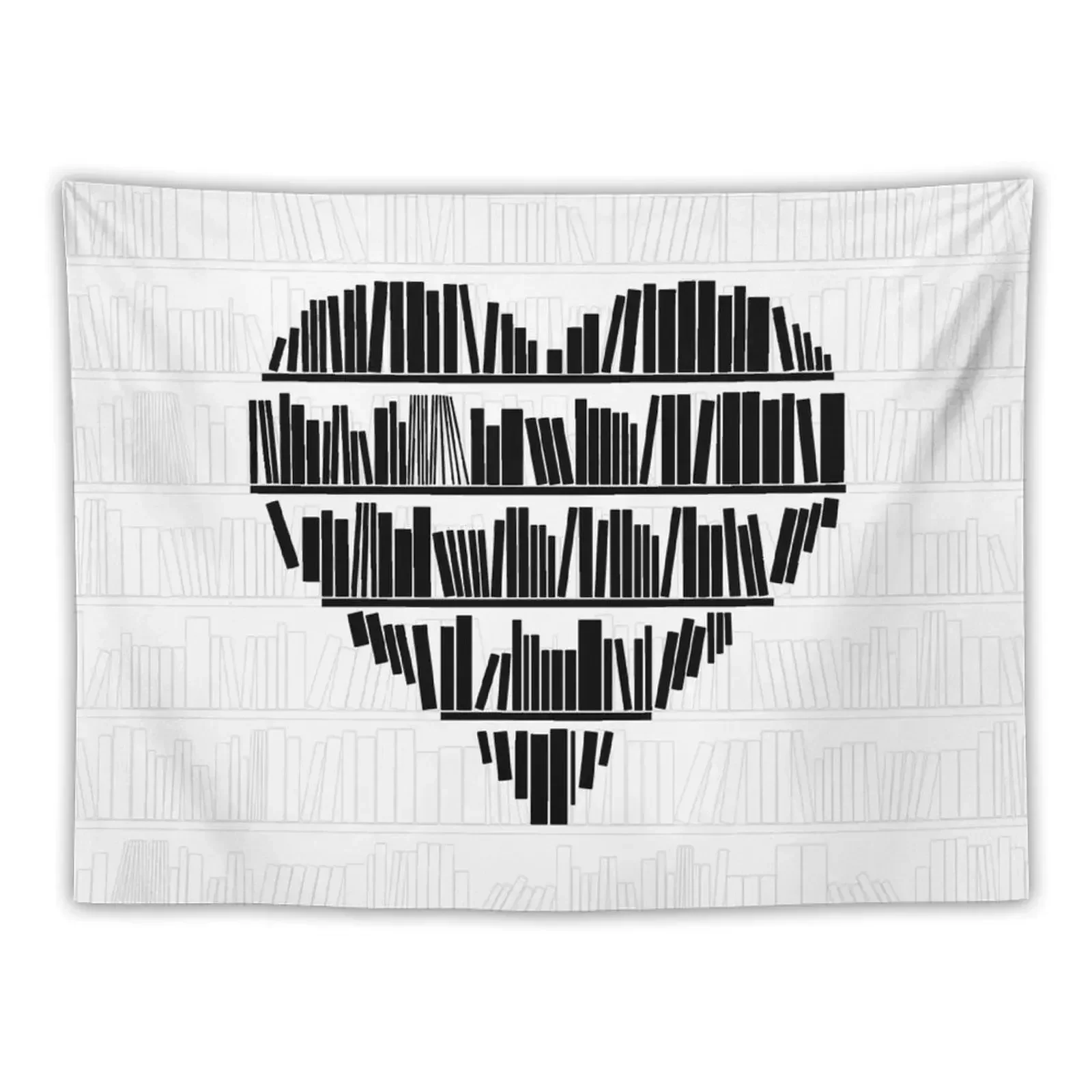 Book Lover II Tapestry Wall Art Wall Decorations Decorative Wall Tapestry