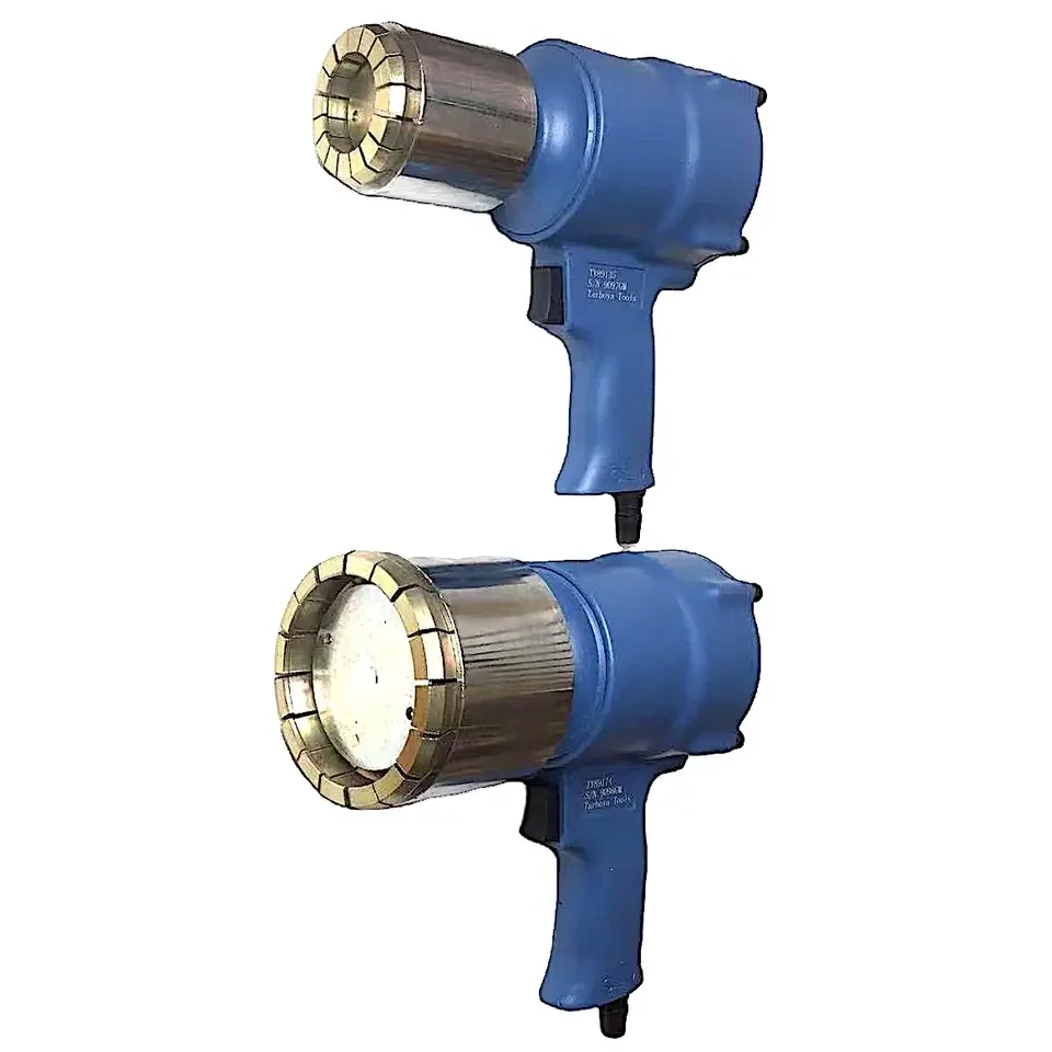 Ferramenta de crimpagem pneumática manual industrial para vedação de tampa de 2 ''3/4''