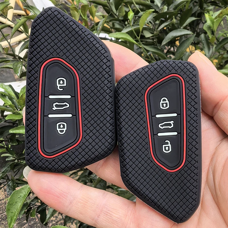 غطاء حافظة مفاتيح السيارة فوب لشركة فولكس فاجن فولكس فاجن/جولف 8 MK8 ID.3 ID.4 /Cupra/Skoda/Octavia A8/SEAT/Leon MK4 2020 2021/Formentor/Tarraco #4