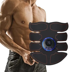 ABS Stimulator Muscle Toner EMS Muscle Stimulator Fitness Weight Loss Massager Abdominal Training Slimming Massager Patch