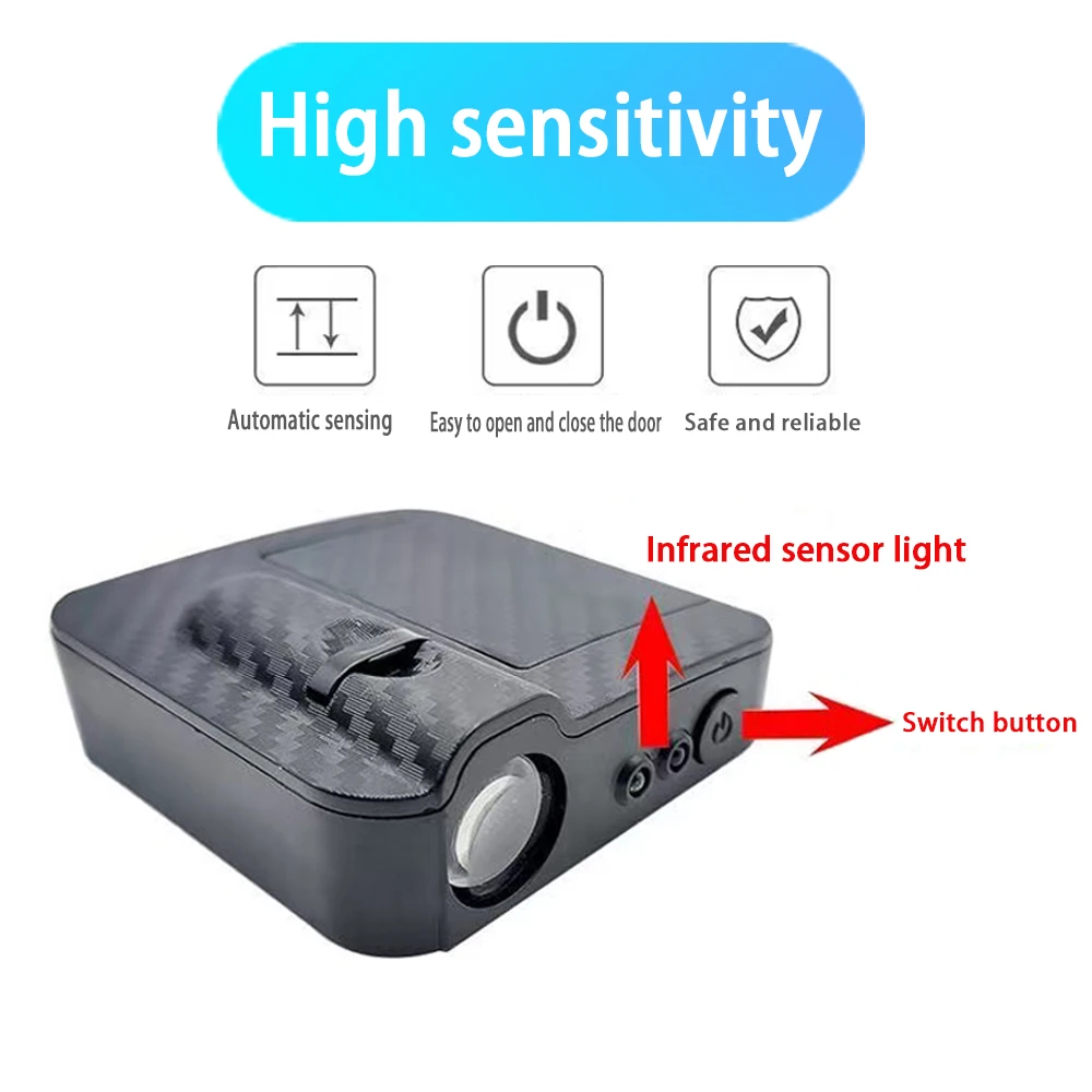 2PCS Car Door Welcome Lights Laser Projector Logo Wireless Sensing For Opel VECTRA Logo car Accessories view 4