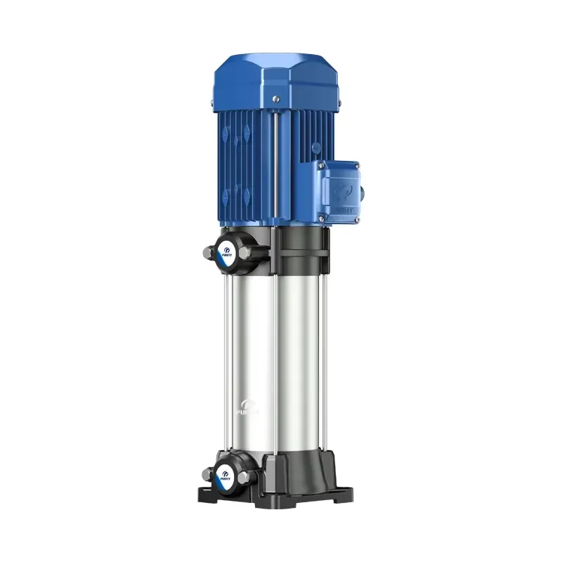 For High Pressure Vertical Multistage Pump 4m/h AC 380V 1-2HP Surface Water Centrifugal Pump