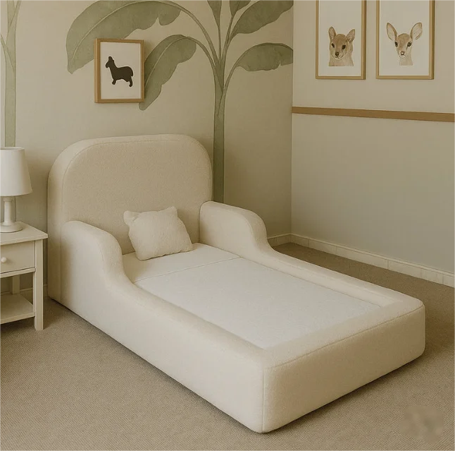 Top Tier Customized Size Washable Bed Sofa with Sturdy Frame Long-Lasting Use Compressed Packing for Nursery Playroom Bedroom