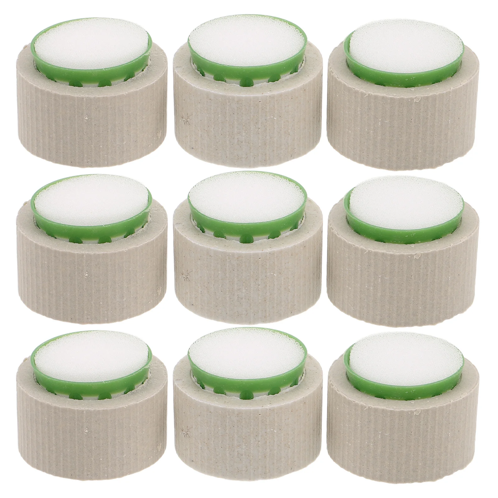 

9 Pcs Aquatic Planting Cup Fish Tank Decoration Tools Aquarium Ceramics Rings Floating Stabilizer Holder