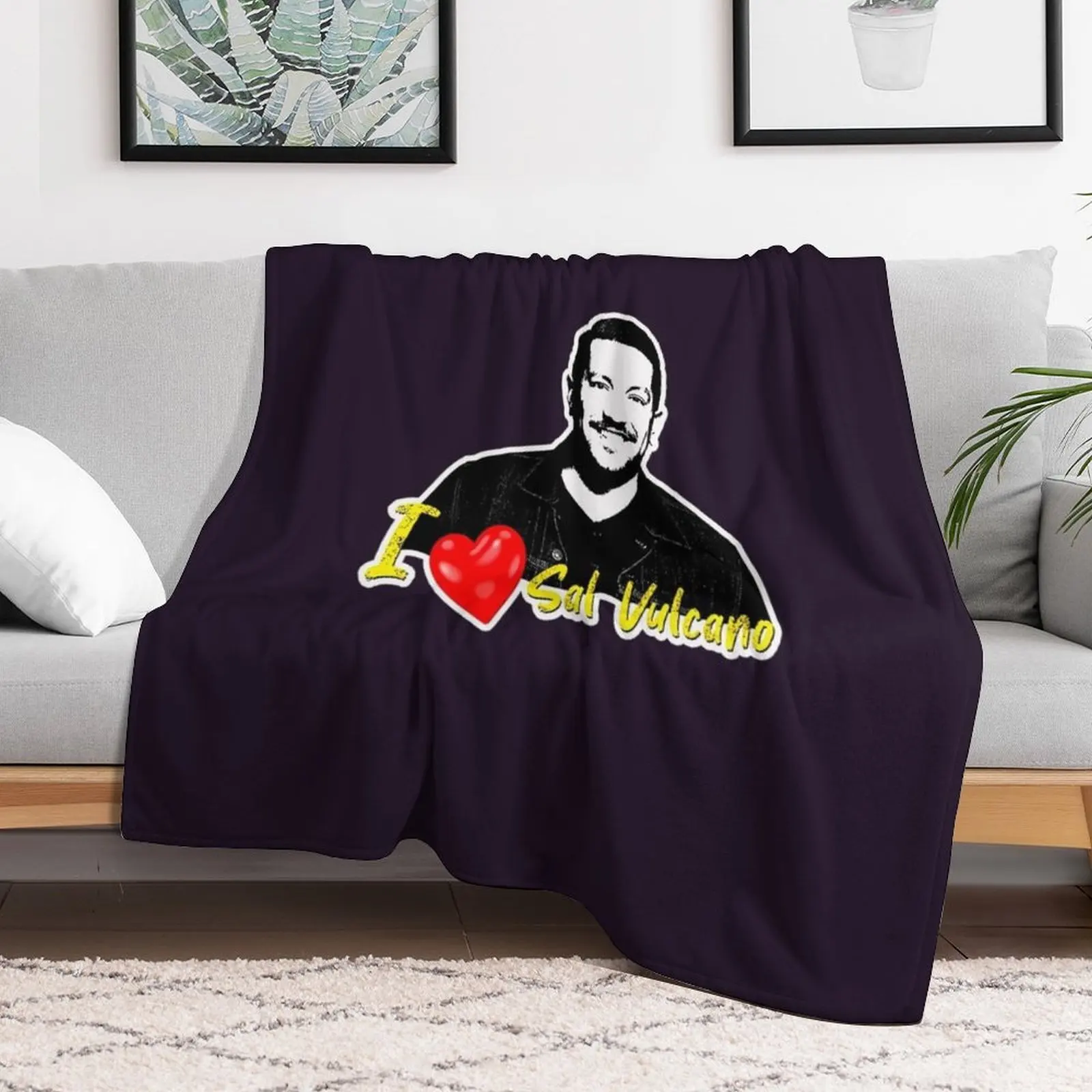 Sal Vulcano Throw Blanket