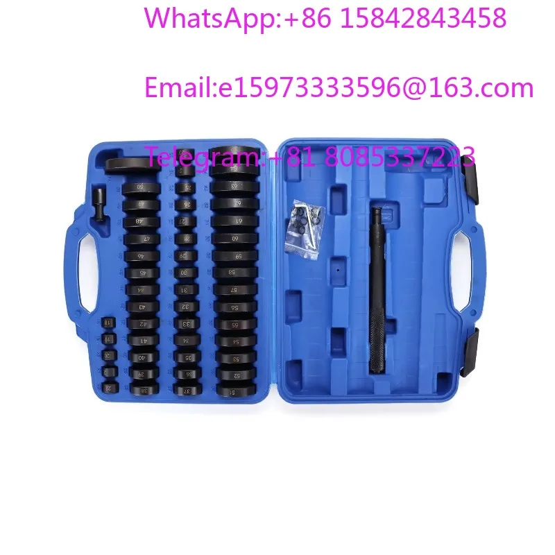 52 pieces iron sleeve Perlin oil seal disassembly and assembly tools wheel hub bearing installation tools