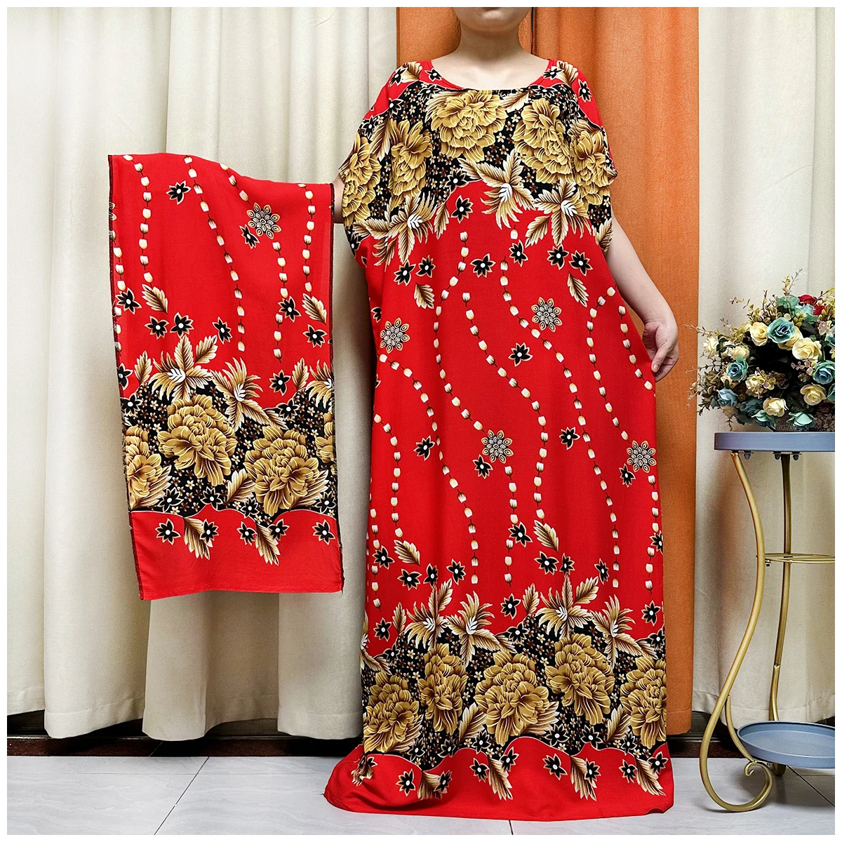 2025 última bata de manga corta Maxi vestido largo 2023 mujeres verano ropa de playa traje de baño cubrir túnica para vestido caftán de playa