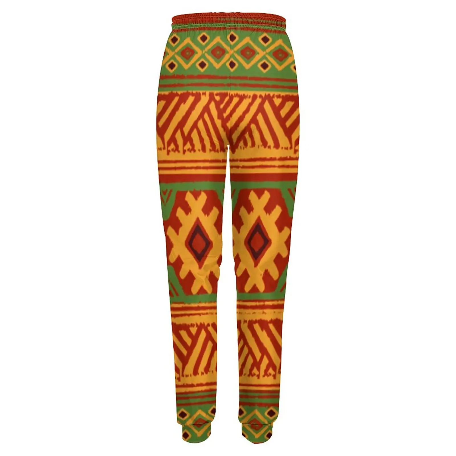 Vintage Ethnic Jogger Pants Abstract Art Vintage Oversize Joggers Spring Women Pattern Streetwear Trousers