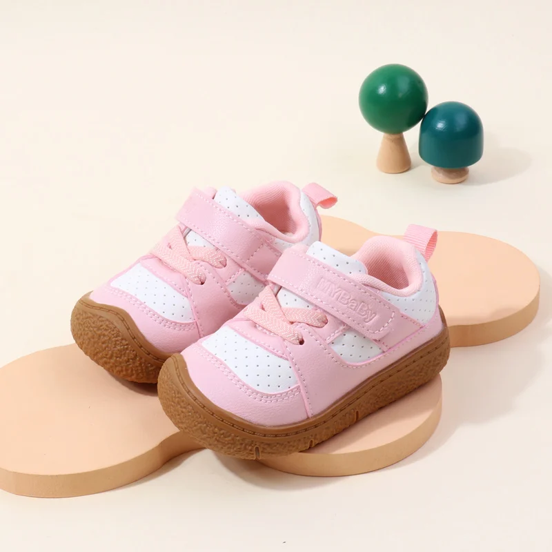 Babyschuhe, hochwertiges Kleinkind, 1–5 Jahre, Gummisohle, rutschfest, weiches PU, für Jungen und Mädchen, Frühlings- und Herbststil, Ooydoor BM06 – Detail 12