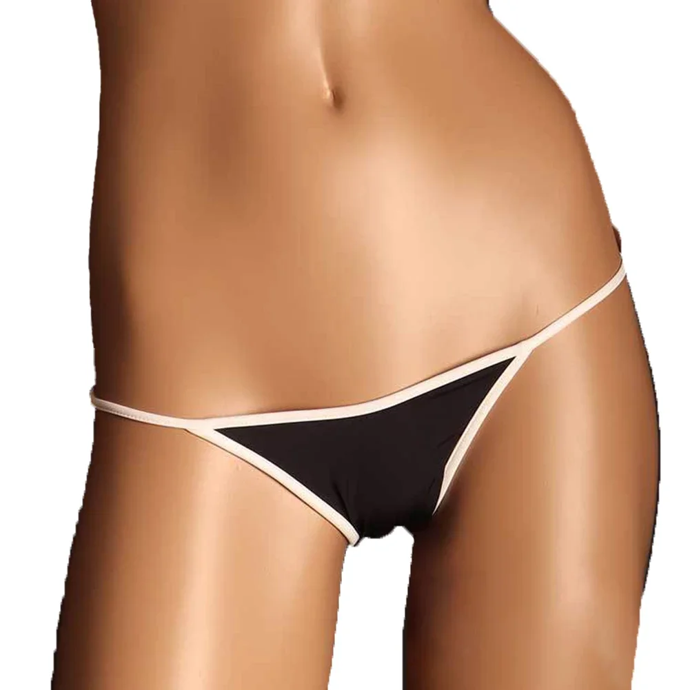 

Women Sexy G-String Panties Thin Strap Femme Thong Underwear Intimate Thong Low Waist Briefs Lingerie T-back Panty Soft Lingerie