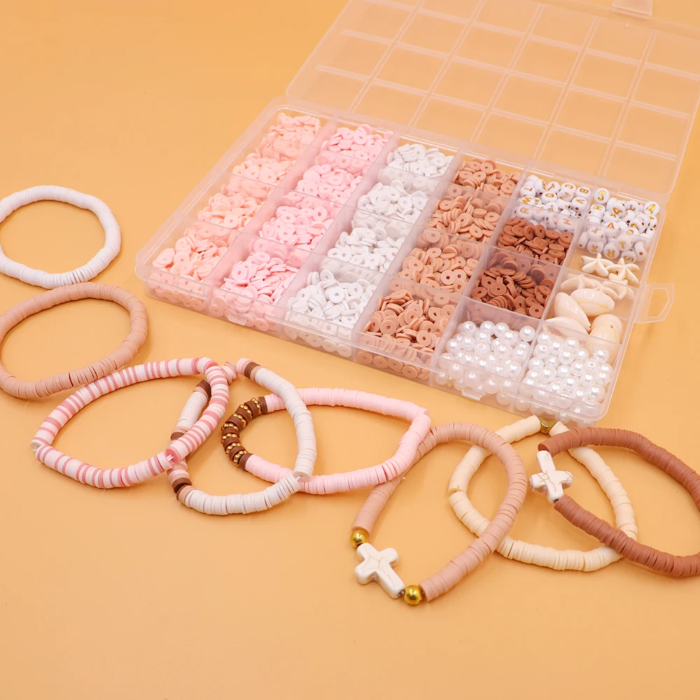 DIY Clay Beads Bracelet Making - đánh giá và giá Jewelry Making Kit For Kids