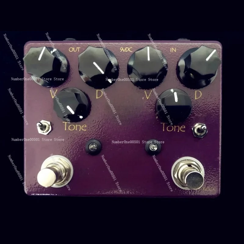 Overdrive Boost Pedal Sunface Guitar Effect Stompbox for Rock Music Premium Edition -LBW001