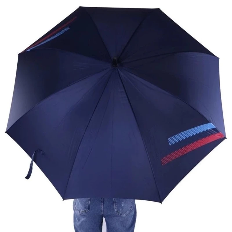 

Для BMW Motosport Высококачественный бутик-зонт для гольфа с длинной ручкой, темно-синий зонт, непромокаемый ветрозащитный зонт для делового подарка