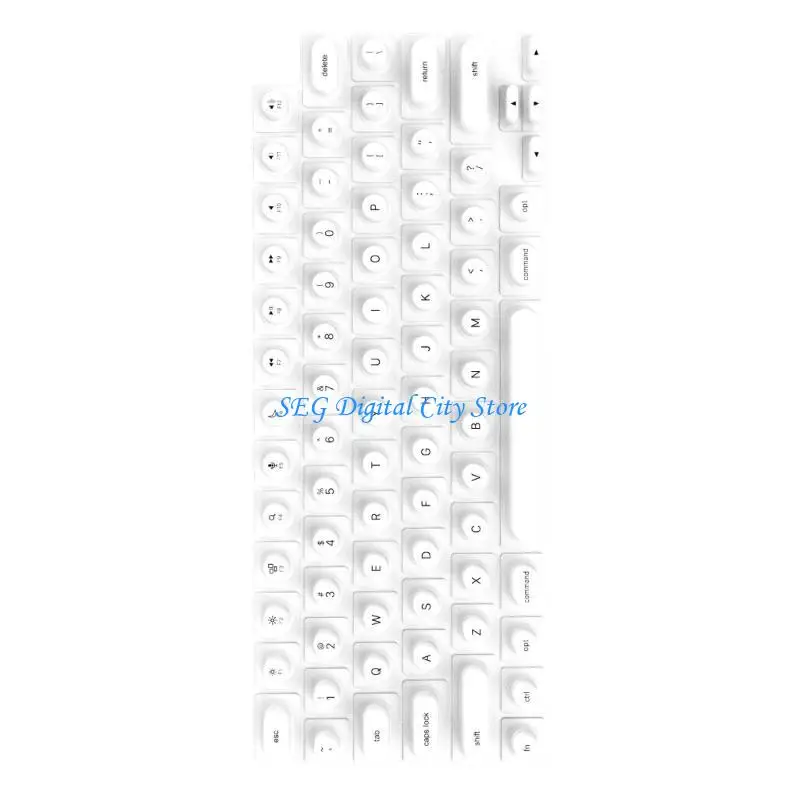

U75B Raised Silicone Keyboards Protectors for 14/16 and Air 13/15 for Long Nails for Study or Work
