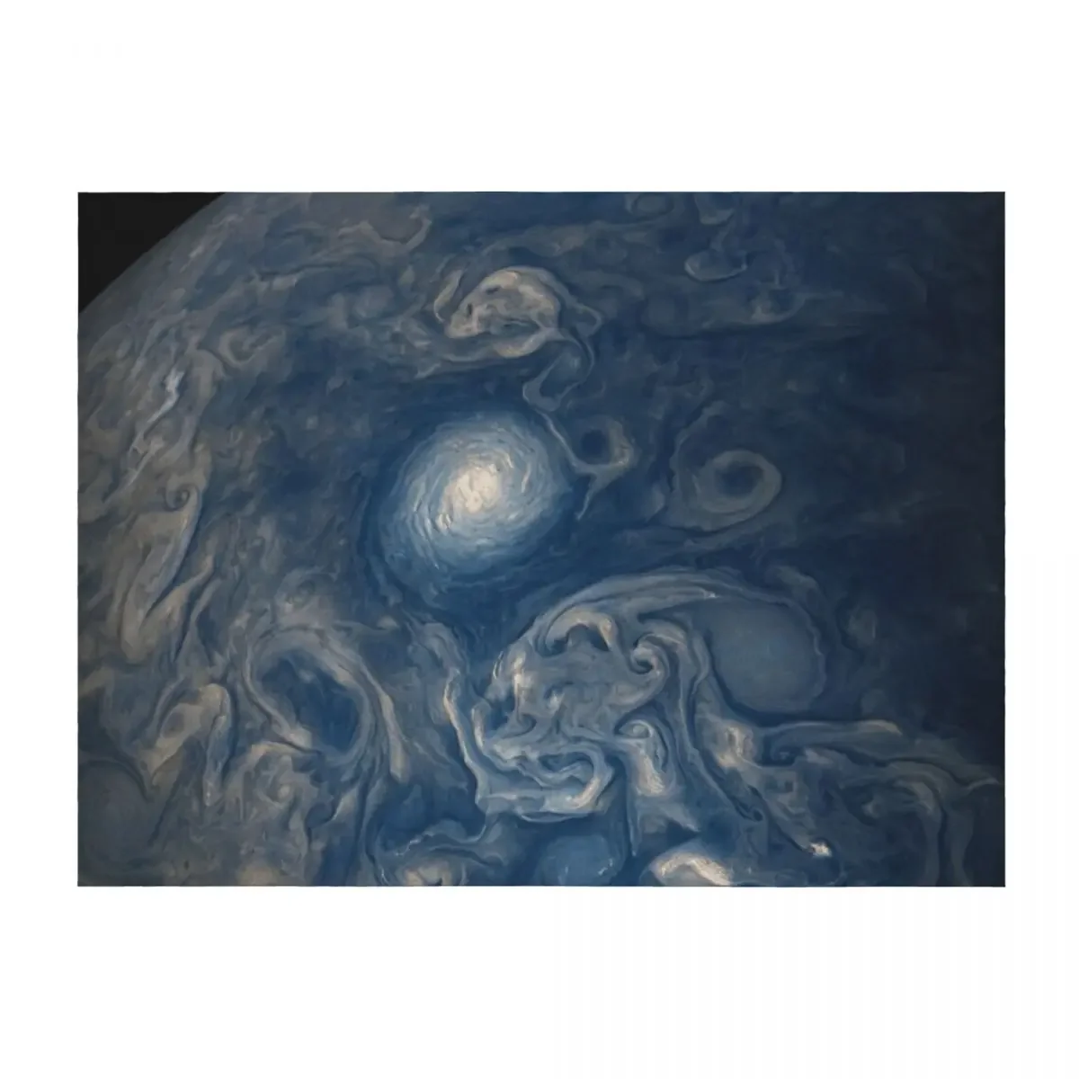 

The Endless Storms of Jupiter Throw Blanket anime Cute Plaid Plaid Flannel Fabric Blankets