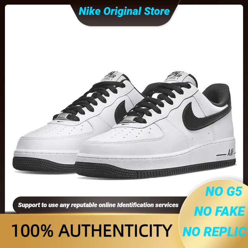 

Кроссовки Nike Air Force 1 Low, цвет черный, белый