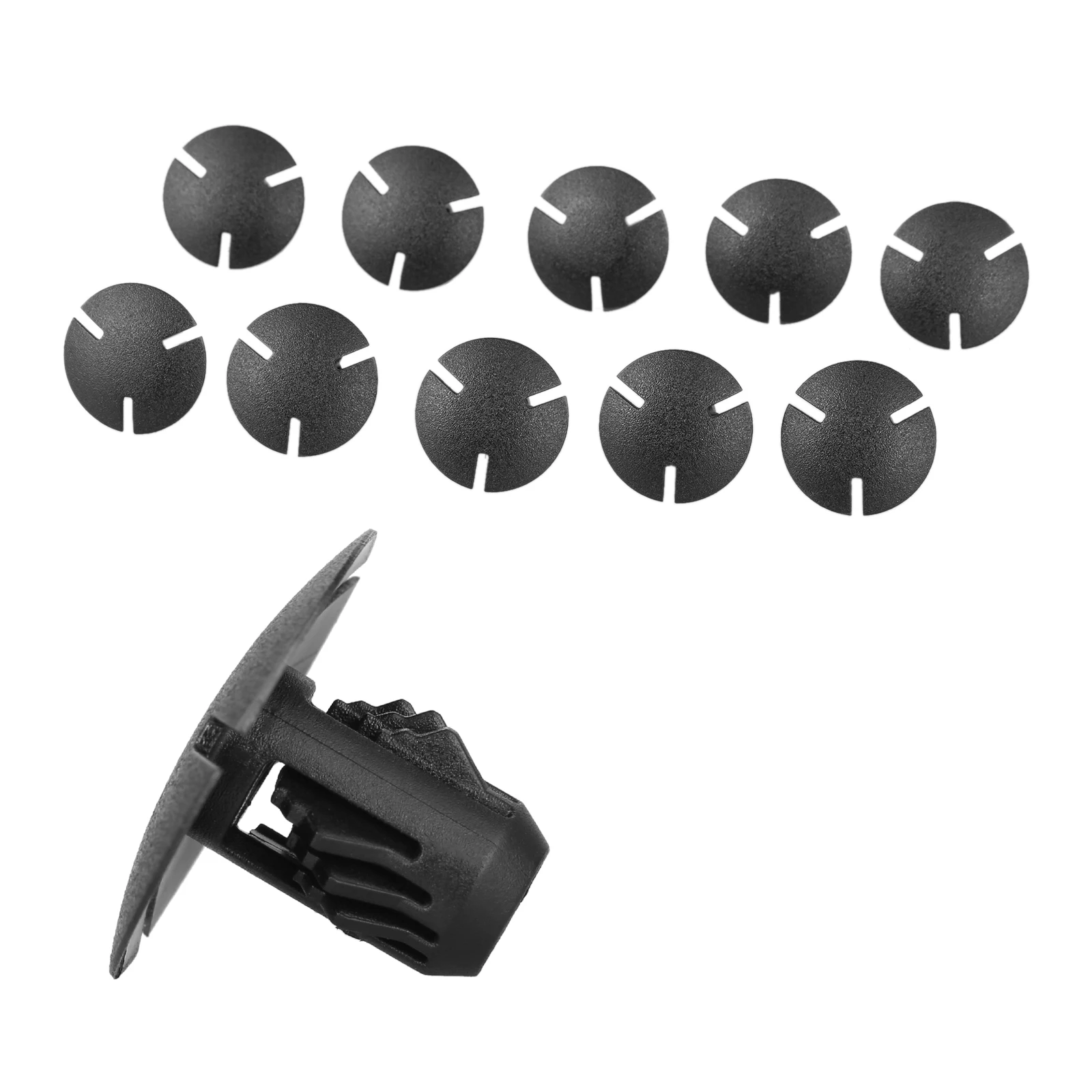 10Pcs Auto Trunk Cover Lining Trim Rear Tailgate Plastic Fasteners Clips For Mercedes-Benz C63 C180 C200 CLA E200