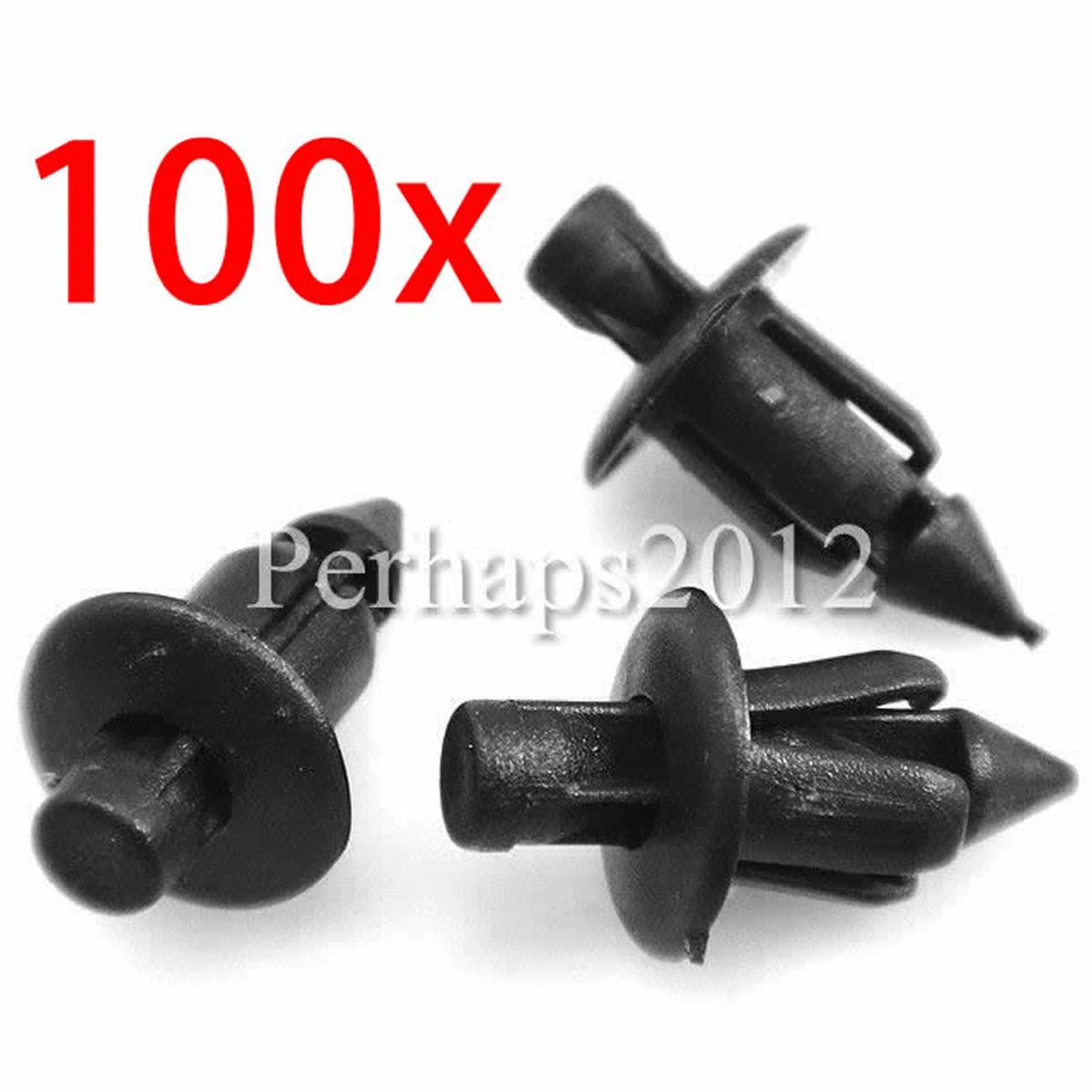 100x Motorcycle ATV Fairing Fender Clip Rivet for GSXR 1300 1000 750 600 for Honda Kawasaki Ninja R1 R6 Bandit