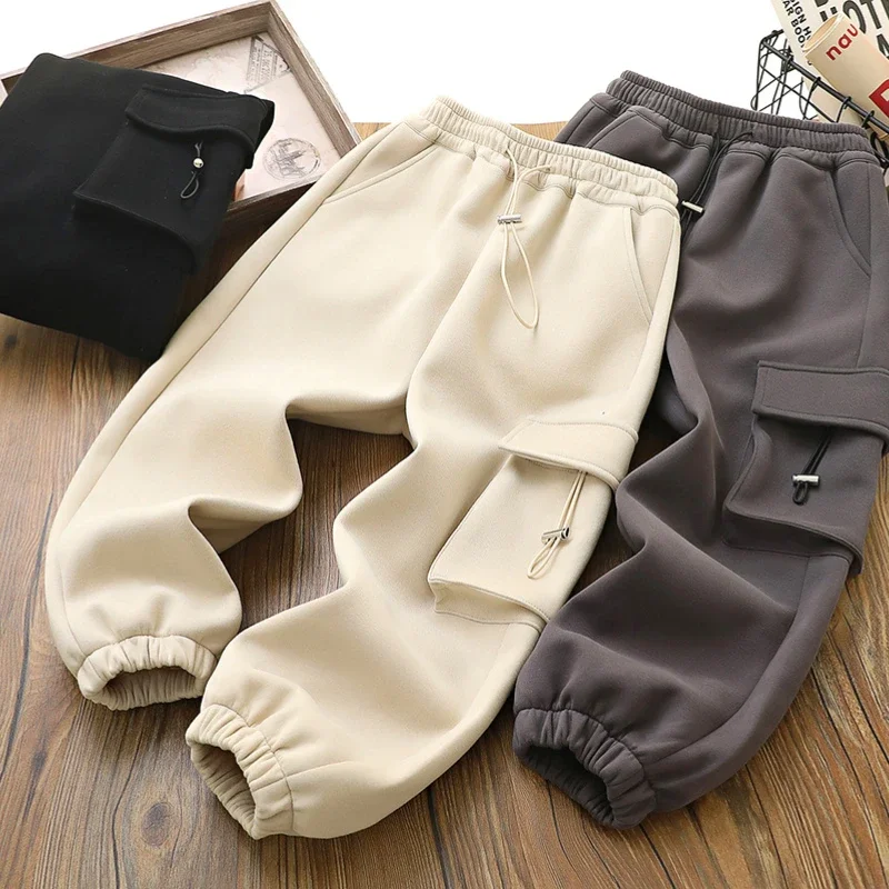 

Boys' Pants Spring and Autumn Styles Mid To Large Children's Autumn Clothing Boys' Work Pants Children's Clothing Kids Clothes