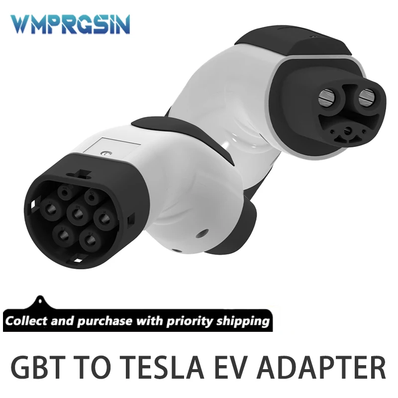 For GBT To Tesla TPC NACS AC EV Adapter 32A 7KW Connector EVSE Suitable Tesla Model X Y S 3