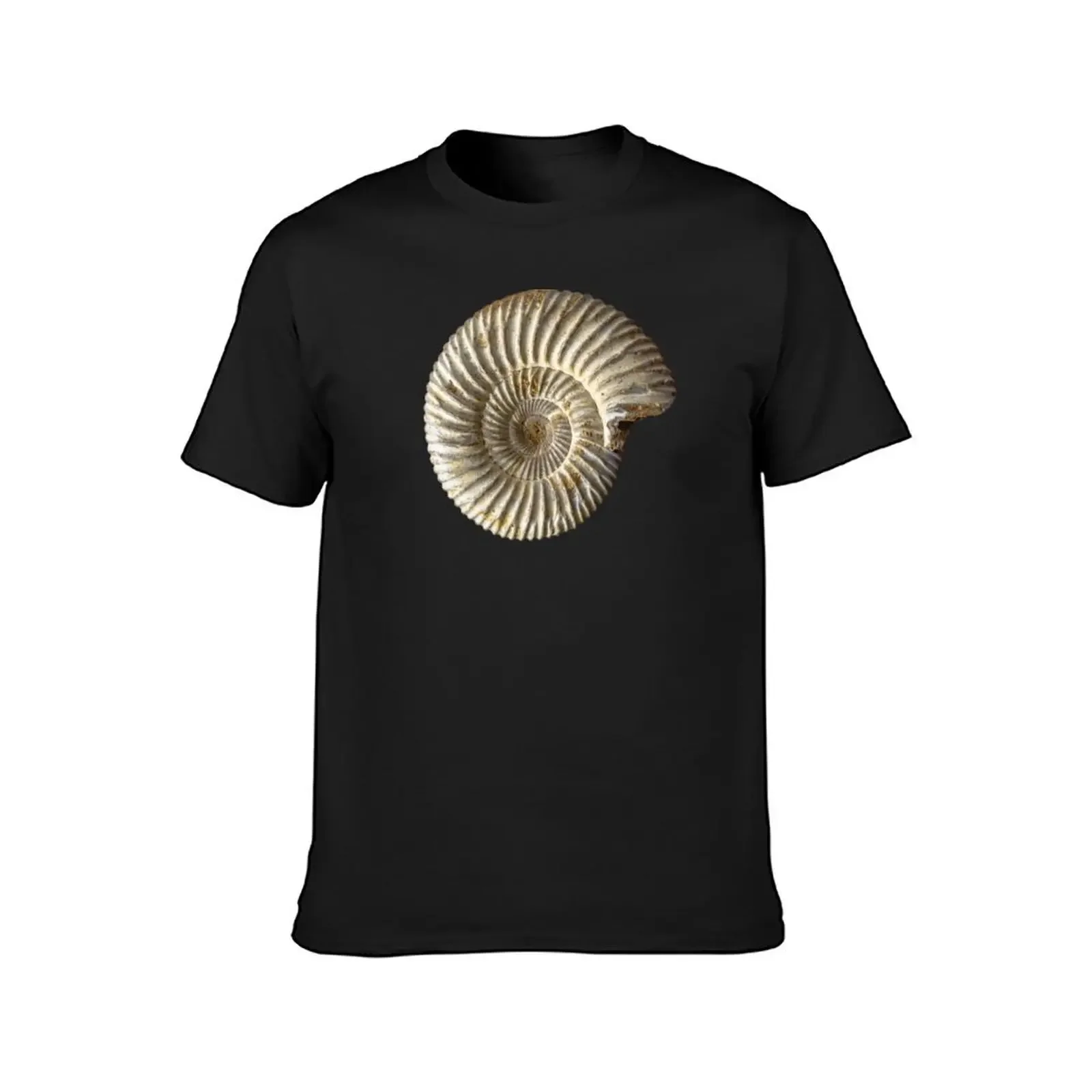 Ammonite shell fossil T-Shirt graphic t shirt vintage customs design your own heavyweights shirts graphic tee men