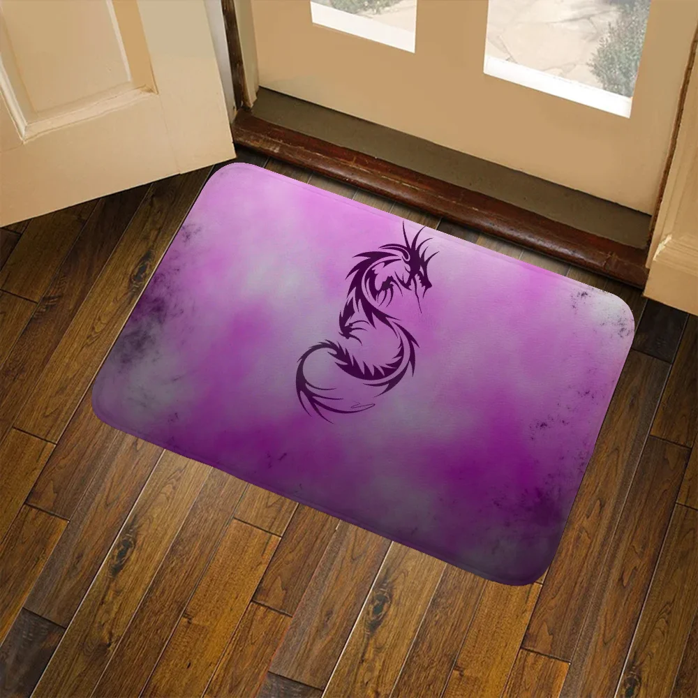 

Dragon Totem Kitchen Mats for Floor Kitchen Mat for Hallway on the Floor Mat Exterior Entrance Door Carpet Cute Room Decor Home