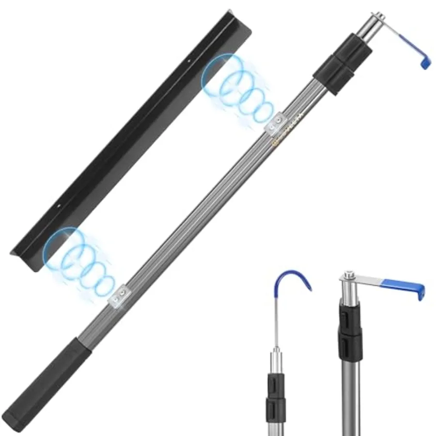 ® 6.3 Feet Magnetically Mounted Cargo Grabber Reach Retriever Tool - 3.0 Upgraded Extendable Pickup Truck Bed Accessories Multi