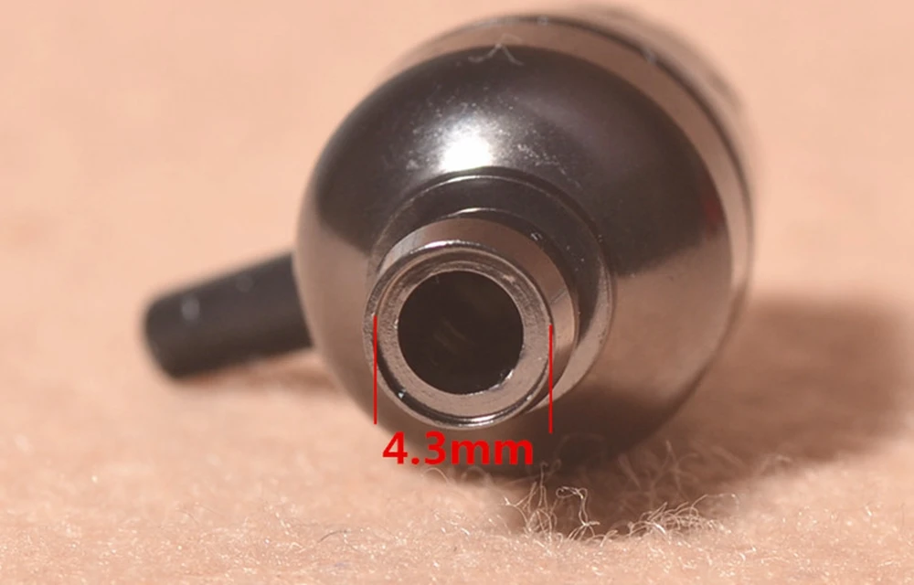 Aipingun 1 par liga de alumínio escudo externo habitação caso capa para 10mm fone ouvido unidade alto-falante