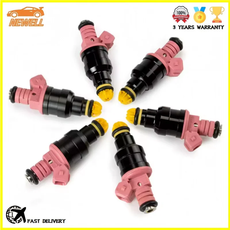 6pcs 0280150440 13641703819 Fuel Injector For BMW 328IS E36 E39 E38 328i 528i Z3 M3 M52 M52 B28 2.8 3.2L L6