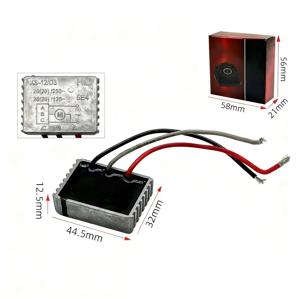 

Модуль модернизации тока ограничителя плавного запуска 16А для электроинструментов с пластиковым корпусом и надежным плавным запуском