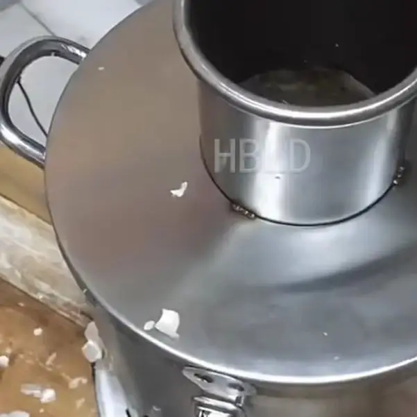 Electric Garlic Peeler Fully Automatic Powerful round Peeling And Clove Separation Machine for Kitchen Use