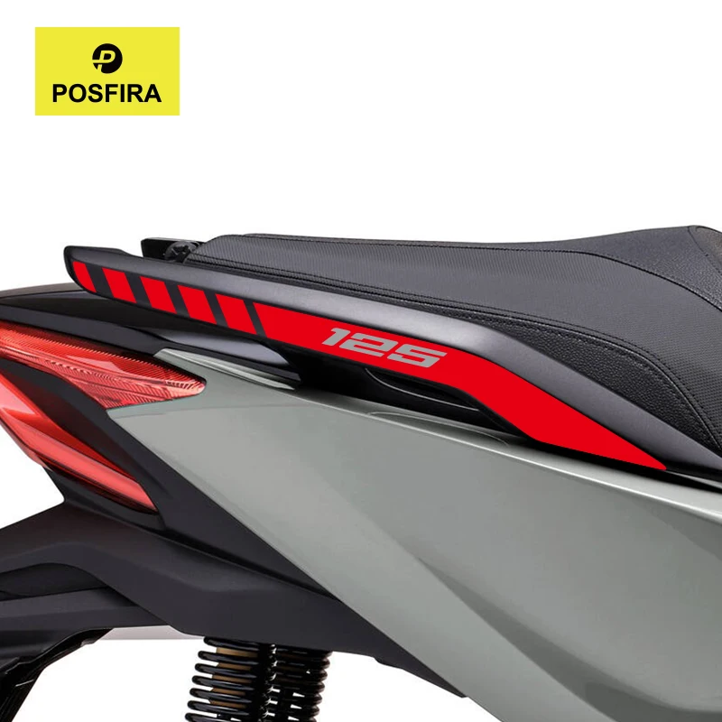 

POSFIRA Motorcycle Passenger Handle Sticker Vinyl Decal for Honda Forza 125 Forza125 2018-2026 2022 2023 2024 2025 Accessories