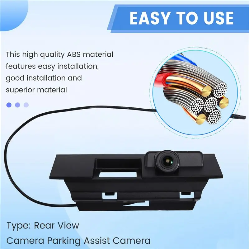 Ingenious-720P/CVBS 170° Vehicle Trunk Handle Rear View Camera For Ford Mondeo MK3 MK4 MK5 2015 2016 2017 2018 Reverse Car Camer