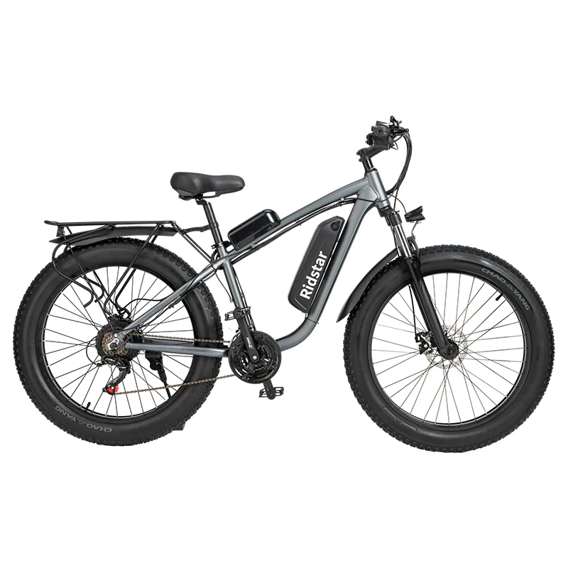 E-bike 1000W Powerful Motor 48V14AH Removable lithium battery electric bicycle 26*4 inch Fat Tire 21speed mountain electric bike