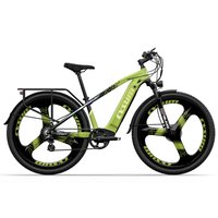 CYSUM 48V 500W Rear Motor 29-Inch Electric Bicycle, Adult City E Bike, 48V 14Ah Lithium-Ion Battery, Removable Hidden Battery, 4