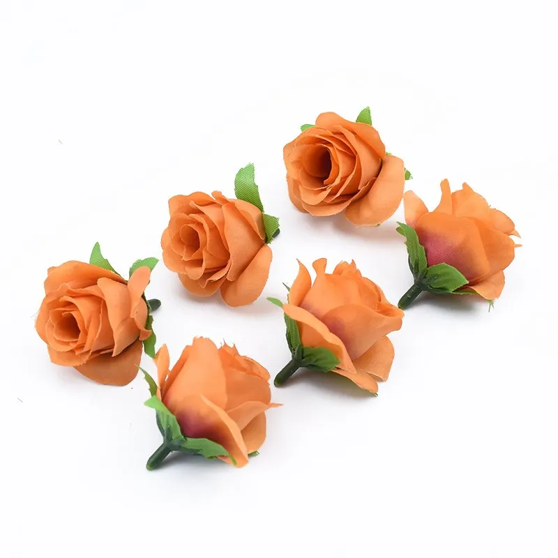20 stücke Künstliche Pflanzen Dekorative Blumen Brosche Braut Handgelenk Diy Weihnachten Dekorationen für Haus Billig Künstliche Blumen – Detail 9