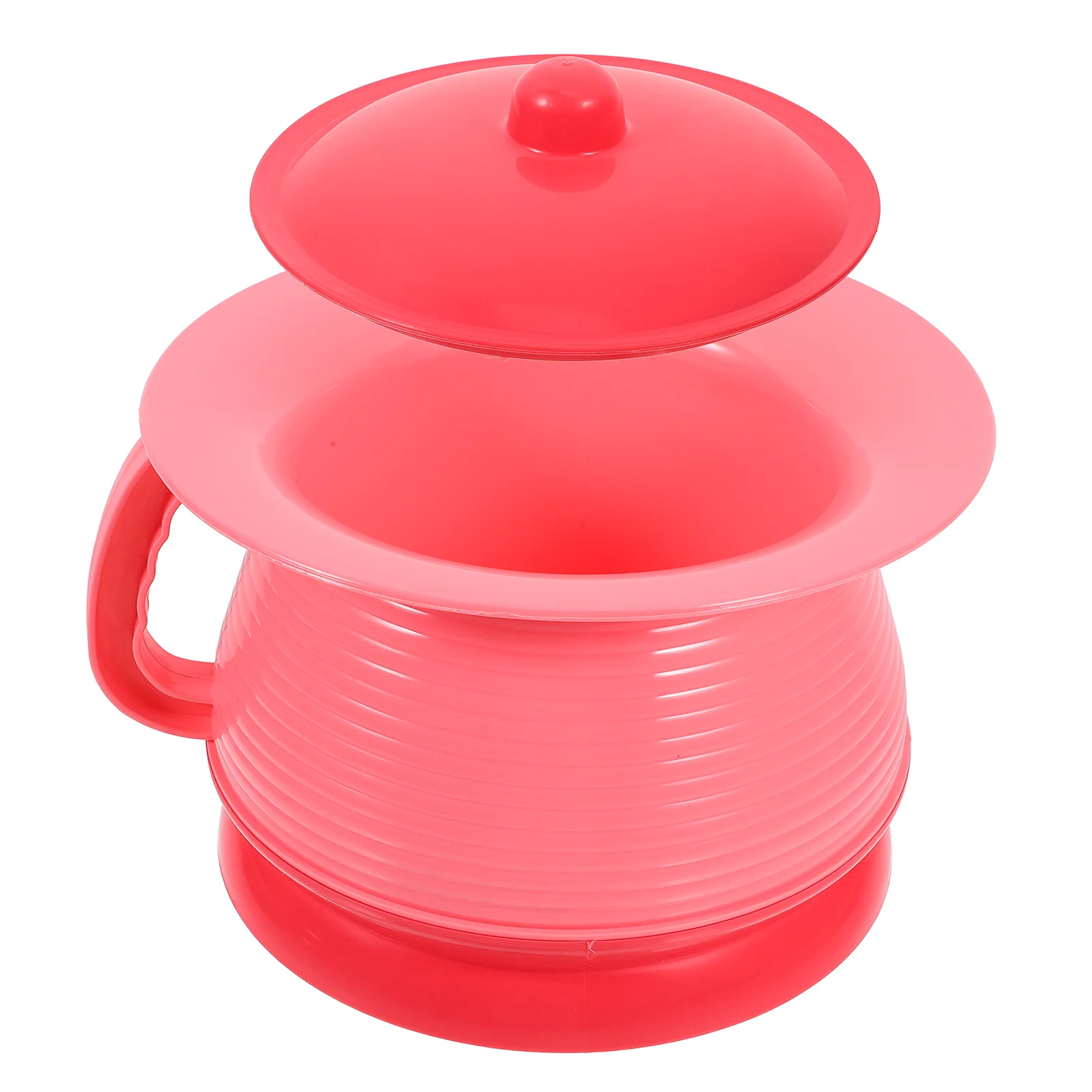 

Children Potty Portable Lightweight Ergonomic Design Travel Camping Car Use Multi-Functional Chamber Pot Commode Urinal Bedside