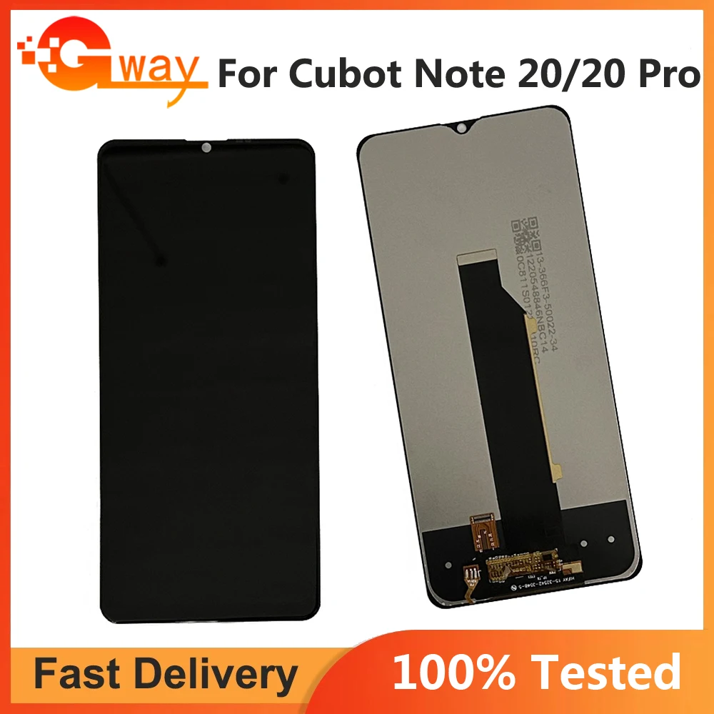 For CUBOT NOTE 20 Pro LCD Display and Touch Screen Digitizer Assembly CUBOT NOTE30 Note 21 Note 30 Note 40 Note 50 LCD Sensor