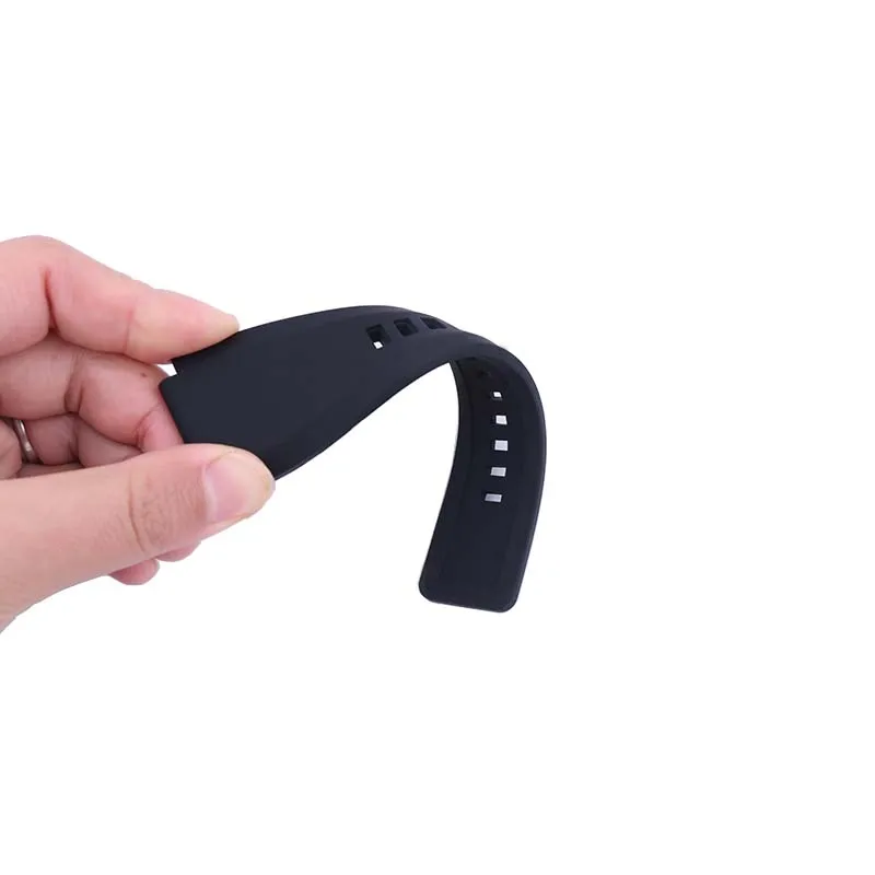Watch Accessories Men's and women's rubber watch band compatible Bell Ross BR01 24mm belt buckle waterproof silicone watch strap - Image 4