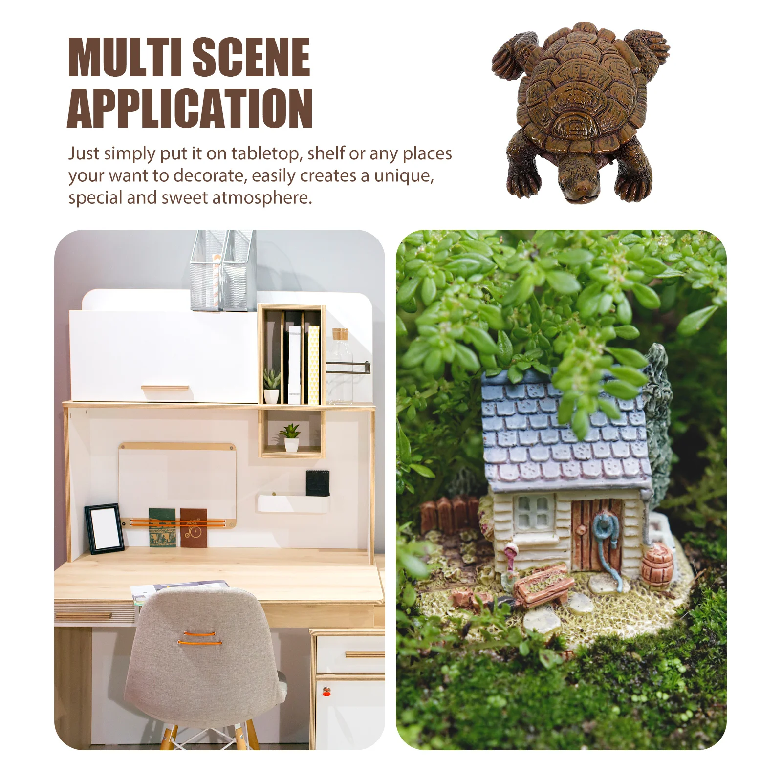 

Маленький орнамент в виде черепахи из смолы, реалистичное украшение в виде черепахи для дома, настольная полка, естественная красота, элегантная фигурка животного